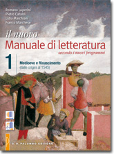 copertina Il nuovo Manuale di letteratura - Volume 1
